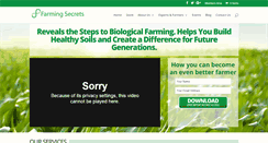 Desktop Screenshot of farmingsecrets.com